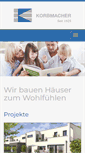 Mobile Screenshot of korbmacher.com